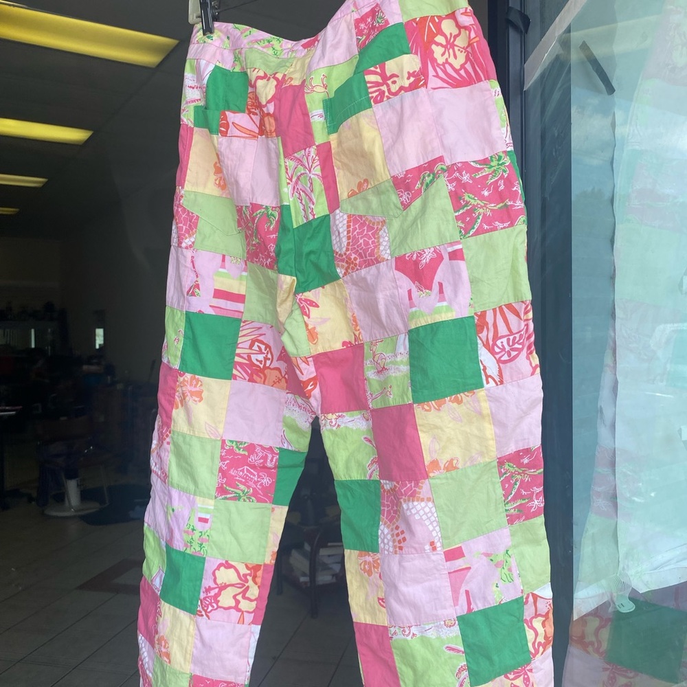 Lilly Pulitzer Patchwork Women’s Pants - image 1